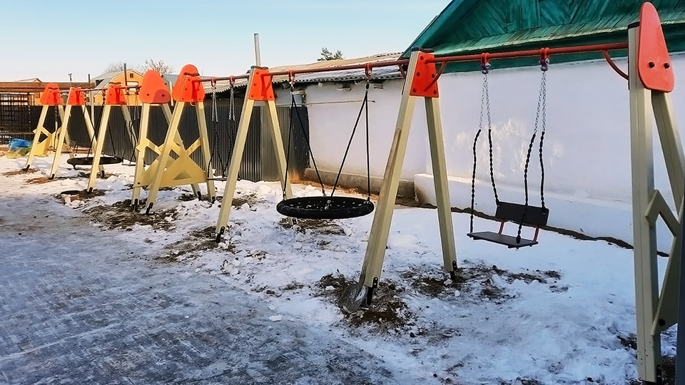 Доставка и установка качелей под ключ в Ульяновске